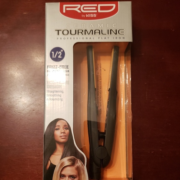 Red by Kiss Accessories - New in box Red By Kiss Flat Iron 1/2"